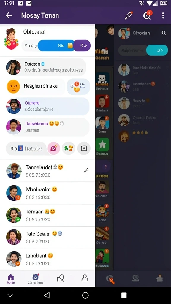 hq777 - Fitur interaksi dengan pengguna lain yang seru.