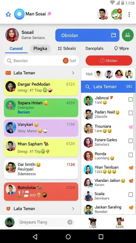 omutogel - Fitur chat yang memudahkan interaksi antar pemain.