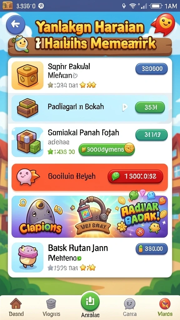 rr44 - Grafik karakter yang penuh warna dan detail.